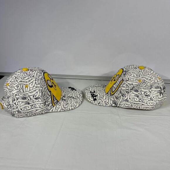 Adventure Time Jake the Dog Cartoon Network Allover Print Adjustable Cap Hat - Picture 8 of 8